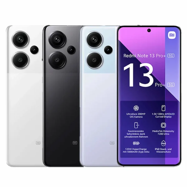 Xiaomi Note 13 Pro Plus 5G 256GB Nuevo - Exhibición